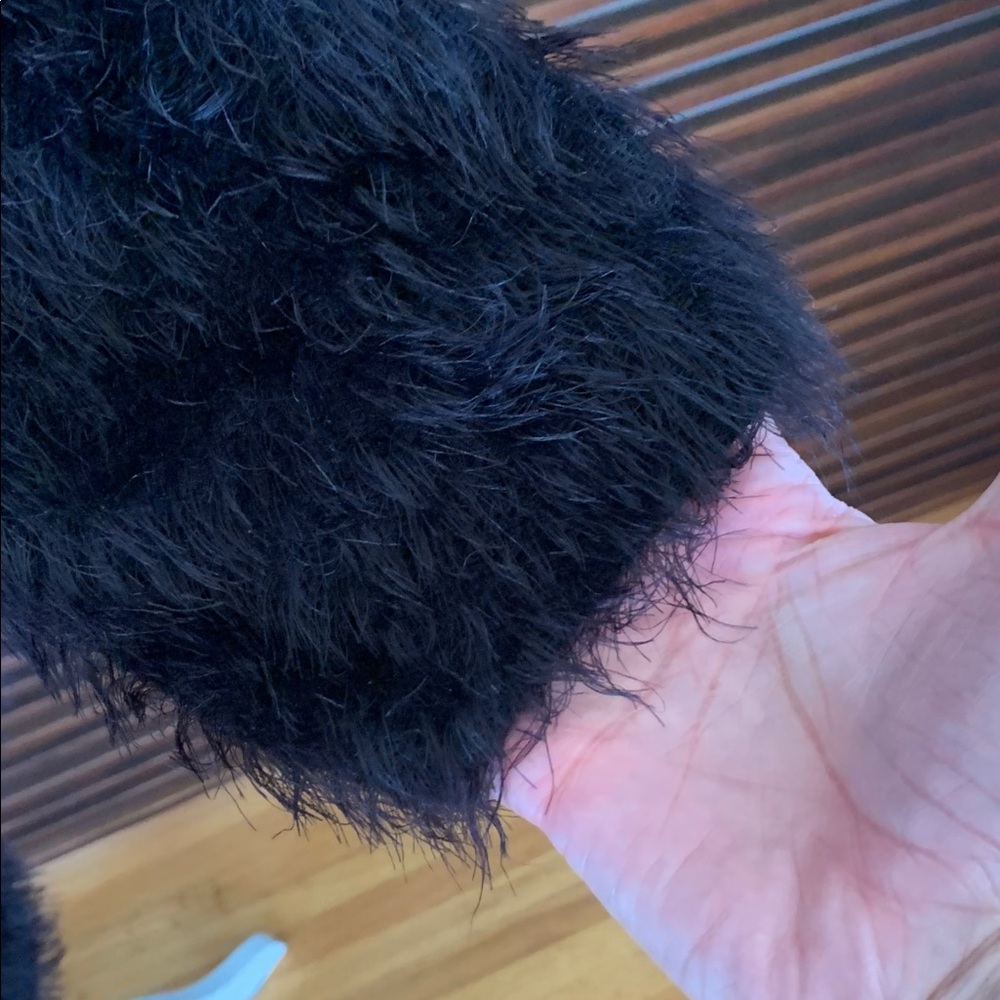 Magna Fuzzy Long Jacket - Picture 4 of 9